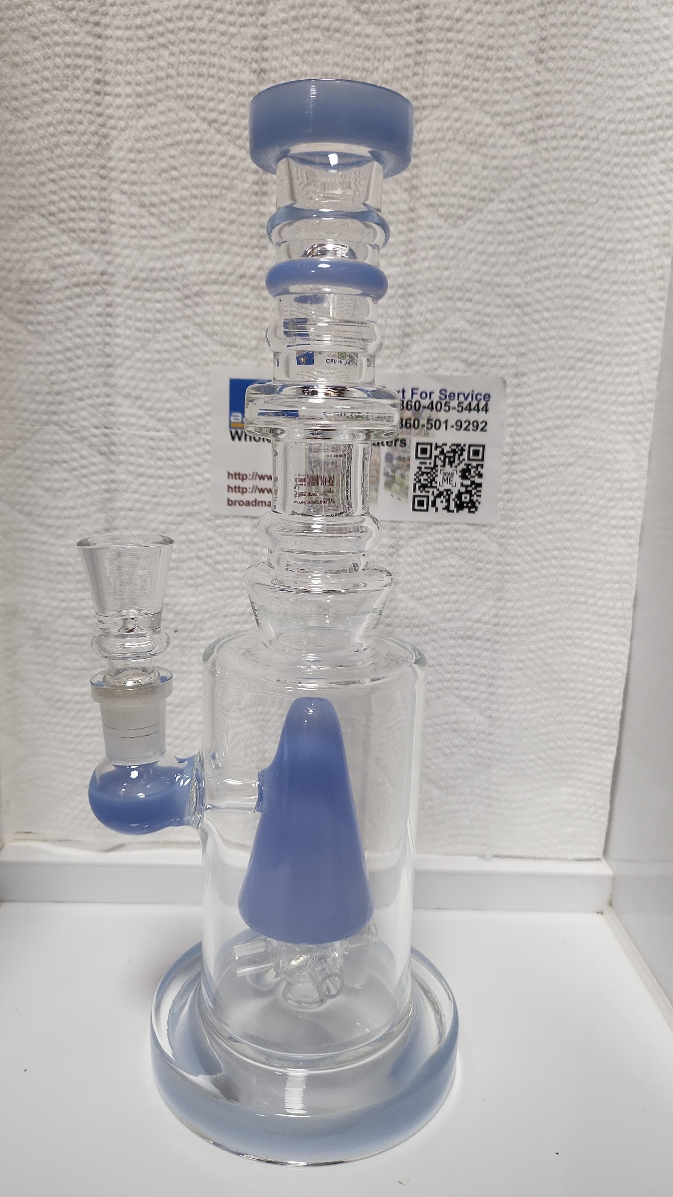 10" WATER PIPE ICE SHOWER WITH SLIME ARF-515